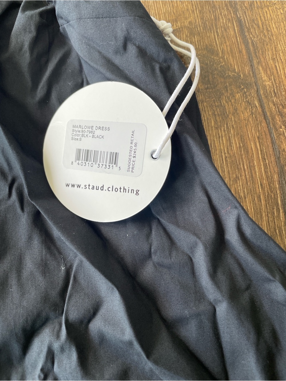 NWT STAUD MINI MARLOWE DRESS SIZE SMALL - Picture 3 of 5